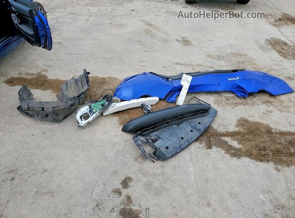 JF1ZCAC13L9703252 2020 SUBARU BRZ Синий Вид подкапотного пространства