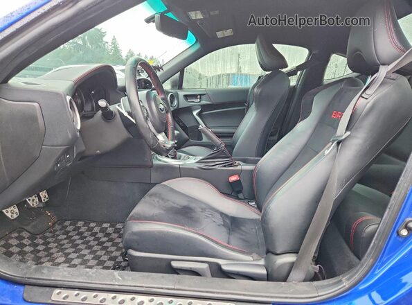 JF1ZCAC13L9703798 2020 SUBARU BRZ Blue Widok wnętrza z przodu