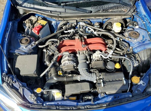JF1ZCAC13L9703798 2020 SUBARU BRZ Blue Widok wnętrza z tyłu