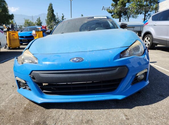 JF1ZCAC15G9600310 2016 SUBARU BRZ Синий Вид спереди