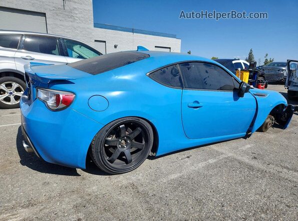 JF1ZCAC15G9600310 2016 SUBARU BRZ Синий Задняя правая четверть
