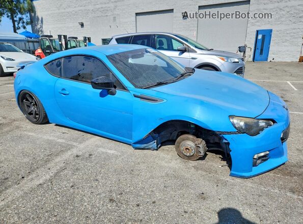 JF1ZCAC15G9600310 2016 SUBARU BRZ Синий Передняя правая четверть