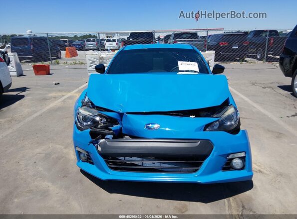 JF1ZCAC15G9600730 2016 SUBARU BRZ Blue Widok zestawu wskaźników