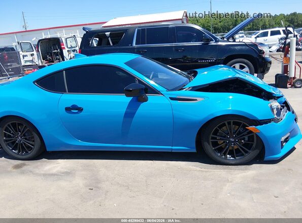 JF1ZCAC15G9600730 2016 SUBARU BRZ Blue Widok wnętrza z tyłu