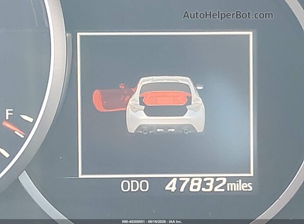 JF1ZCAC18H9603011 2017 SUBARU BRZ White 