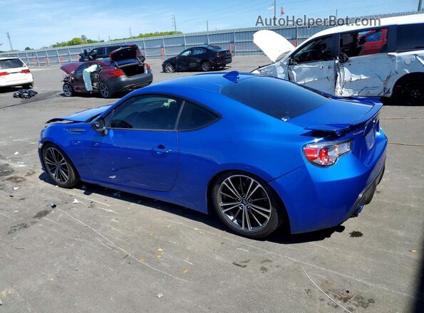 JF1ZCAC19G8604009 2016 SUBARU BRZ Blue Tył lewy