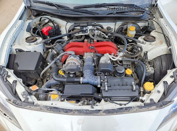 JF1ZCAD12J9600027 2018 SUBARU BRZ White უკანა სალონის ხედი