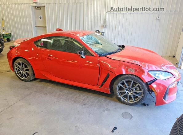 JF1ZDBB13P9704847 2023 SUBARU BRZ Красный Передняя правая четверть