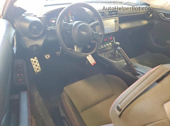 JF1ZDBB13P9704847 2023 SUBARU BRZ Красный Вид панели приборов