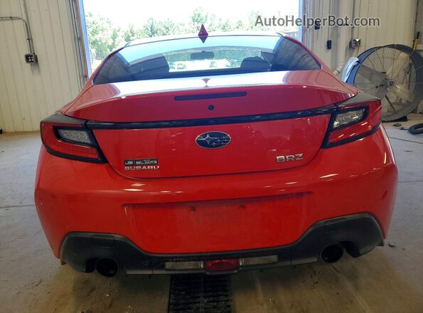 JF1ZDBB13P9704847 2023 SUBARU BRZ Красный Вид сзади