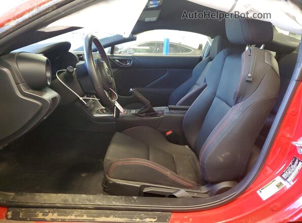 JF1ZDBB13P9704847 2023 SUBARU BRZ Красный Вид салона спереди