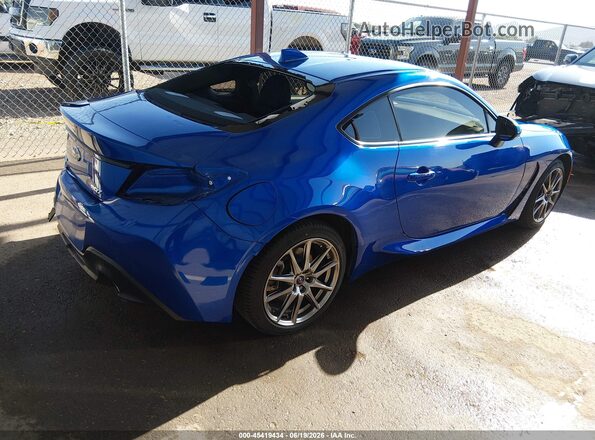 JF1ZDBB15P9704512 2023 SUBARU BRZ Blue Задня права чверть