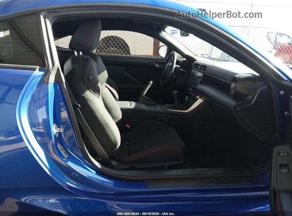 JF1ZDBB15P9704512 2023 SUBARU BRZ Blue Вид салону спереду