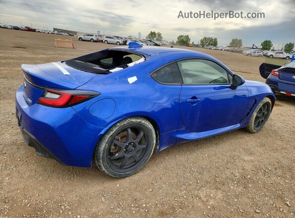 JF1ZDBE12N9703990 2022 SUBARU BRZ Blue Հետևի աջ