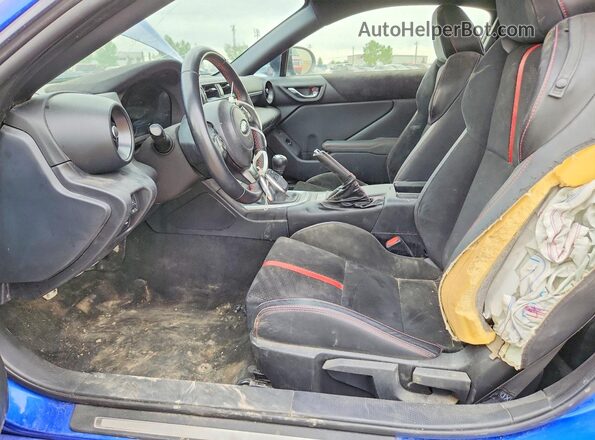 JF1ZDBE12N9703990 2022 SUBARU BRZ Blue Սալոնի դիմացի տեսք