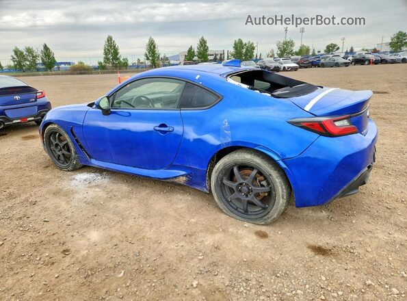 JF1ZDBE12N9703990 2022 SUBARU BRZ Blue Հետևի ձախ
