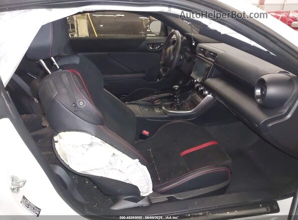 JF1ZDBE12P9700283 2023 SUBARU BRZ White Front interior view