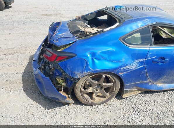 JF1ZDBE12P9701644 2023 SUBARU BRZ Blue Widok wnętrza z tyłu