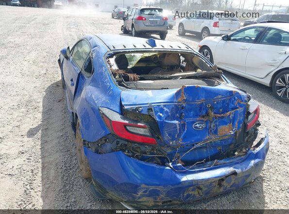 JF1ZDBE12P9701644 2023 SUBARU BRZ Blue Widok zestawu wskaźników