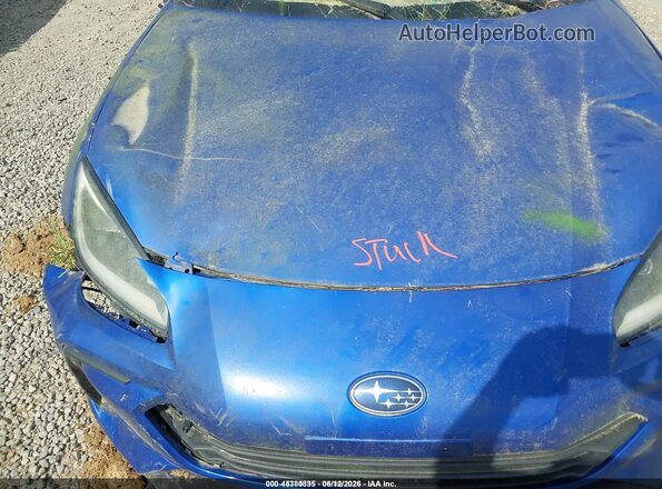 JF1ZDBE12P9701644 2023 SUBARU BRZ Blue Widok z tyłu