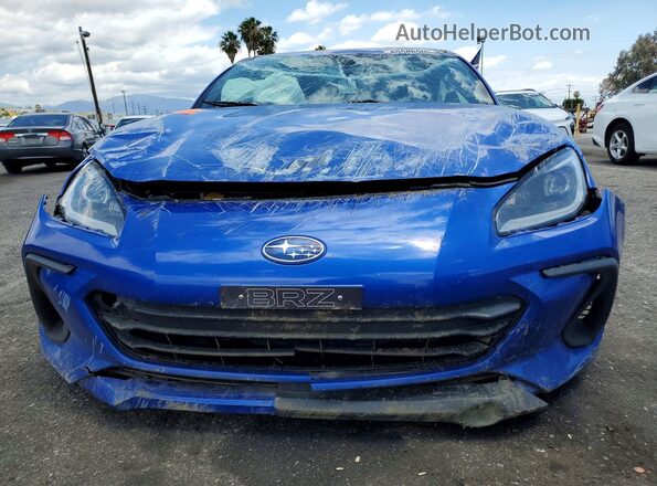 JF1ZDBE15P9702920 2023 SUBARU BRZ Blue წინა ხედი
