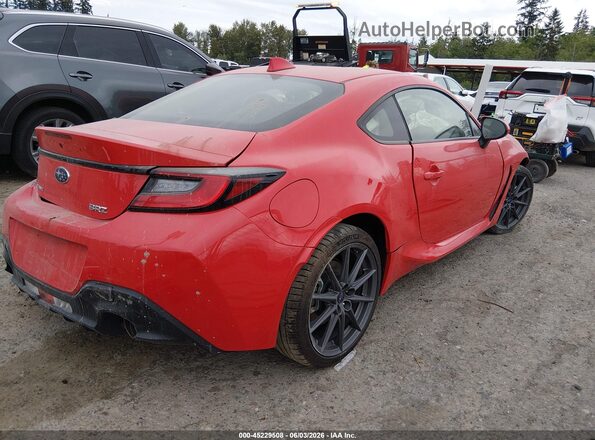JF1ZDBE17P9701624 2023 SUBARU BRZ Red Задня права чверть