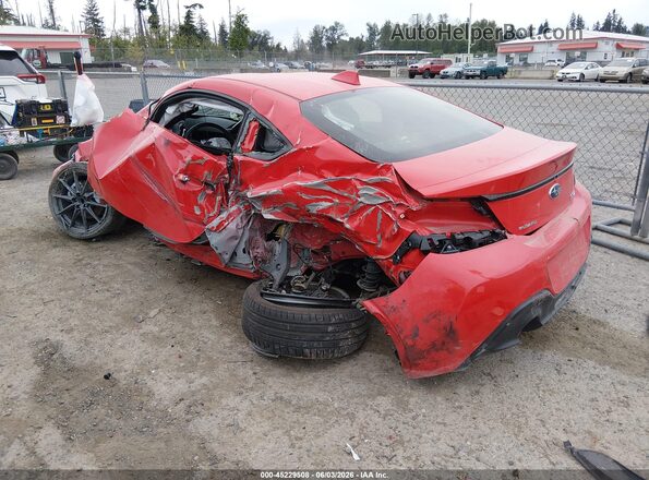 JF1ZDBE17P9701624 2023 SUBARU BRZ Red Задня ліва чверть