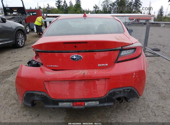 JF1ZDBE17P9701624 2023 SUBARU BRZ Red 