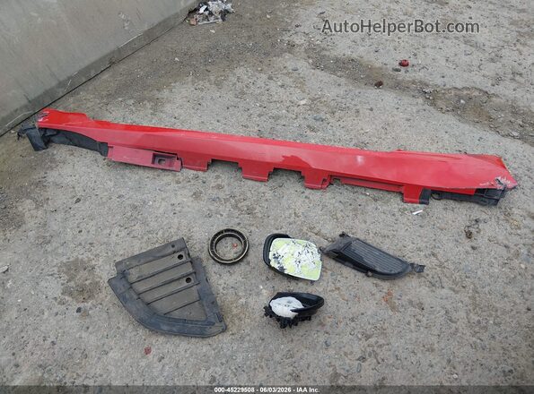 JF1ZDBE17P9701624 2023 SUBARU BRZ Red Вид панелі приладів