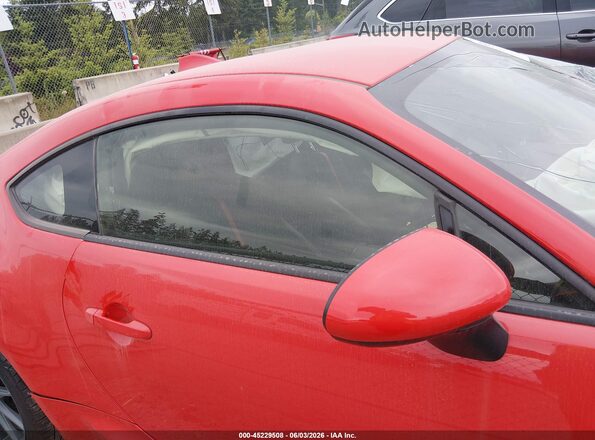 JF1ZDBE17P9701624 2023 SUBARU BRZ Red Вид задньої частини салону