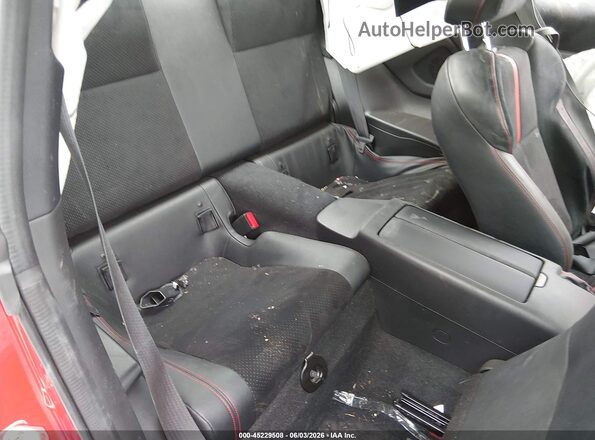 JF1ZDBE17P9701624 2023 SUBARU BRZ Red Вид наклейки з VIN-кодом