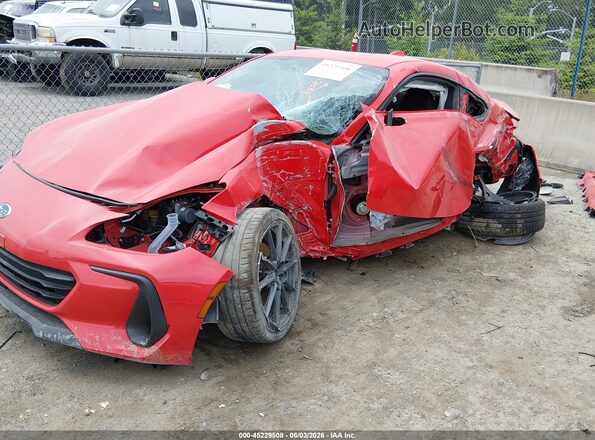 JF1ZDBE17P9701624 2023 SUBARU BRZ Red Вид спереду