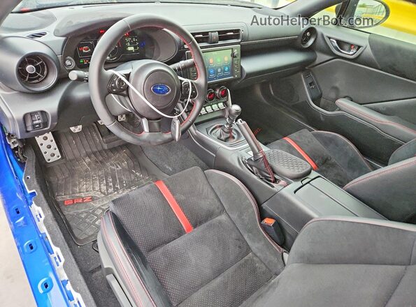 JF1ZDBE18R9701408 2024 SUBARU BRZ Blue Widok deski rozdzielczej