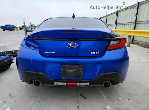 JF1ZDBE18R9701408 2024 SUBARU BRZ Blue Widok z tyłu