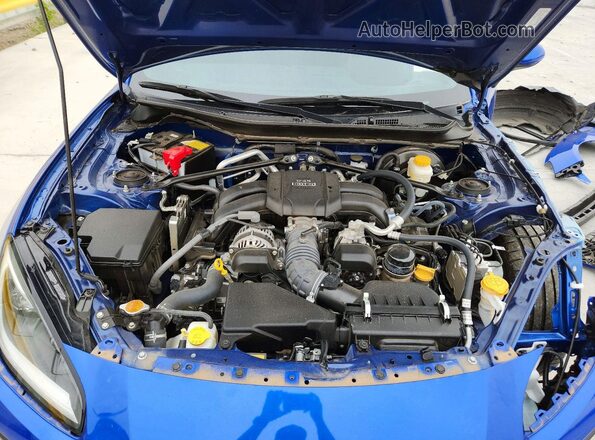 JF1ZDBE18R9701408 2024 SUBARU BRZ Blue Widok wnętrza z tyłu