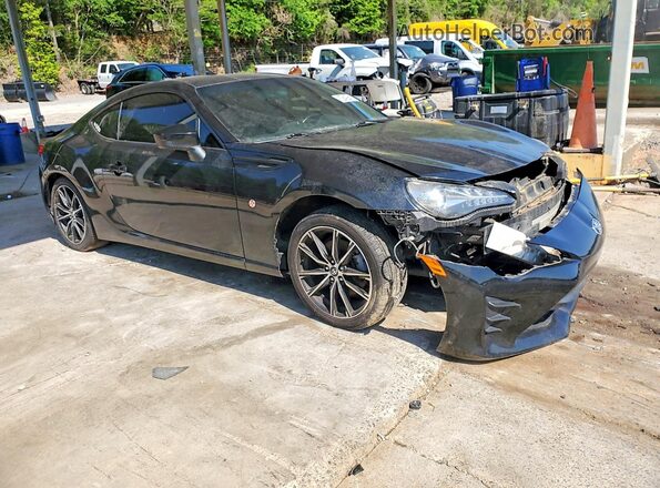 JF1ZNAA11H9709670 2017 TOYOTA 86 Black Առջևի աջ