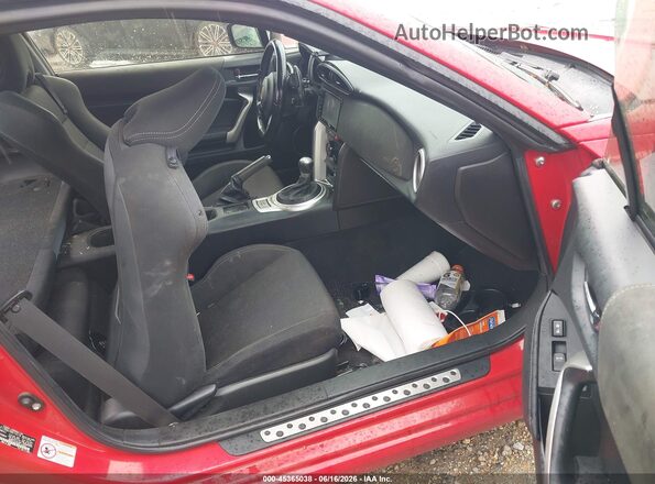 JF1ZNAA19H8710118 2017 TOYOTA 86 Red Front interior view