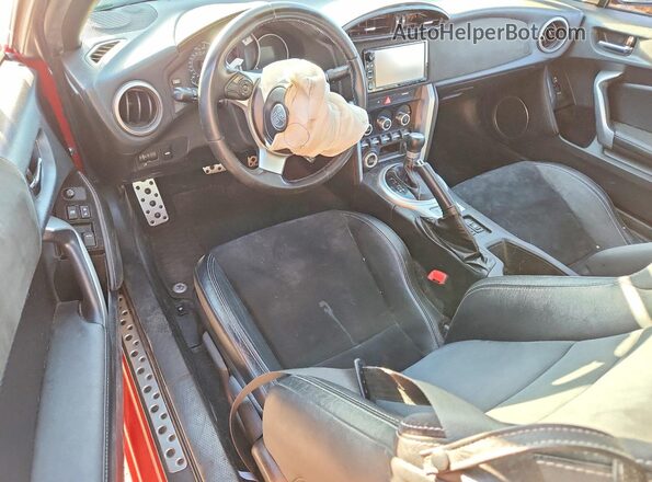 JF1ZNAE15K8701062 2019 TOYOTA 86 Red Առջևի վահանակի տեսք