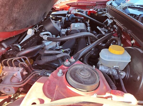 JF1ZNAE15K8701062 2019 TOYOTA 86 Red Սալոնի հետևի տեսք