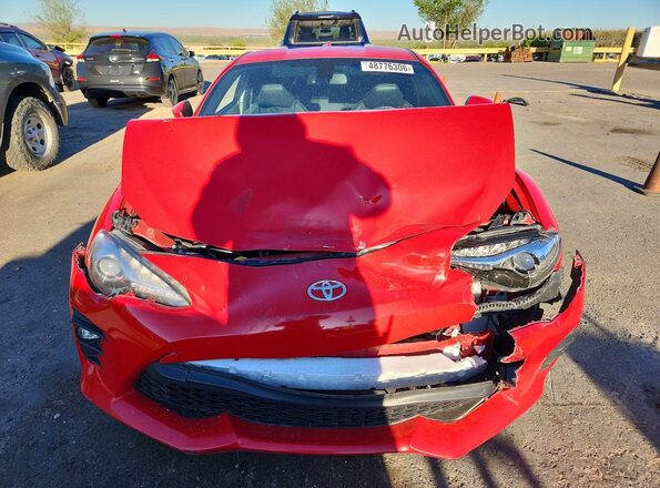 JF1ZNAE15K8701062 2019 TOYOTA 86 Red Դիմացի տեսք