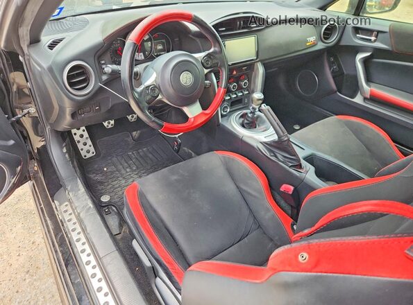 JF1ZNAE19K9702029 2019 TOYOTA 86 Black Widok deski rozdzielczej