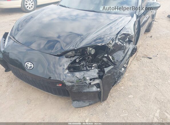 JF1ZNBB18P9756746 2023 TOYOTA GR86 Black Դիմացի տեսք