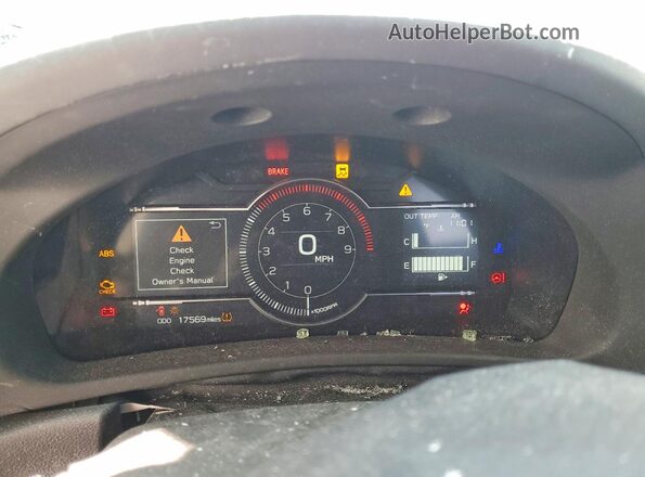 JF1ZNBB1XP9756277 2023 TOYOTA GR86 Серебряный Вид щитка приборов