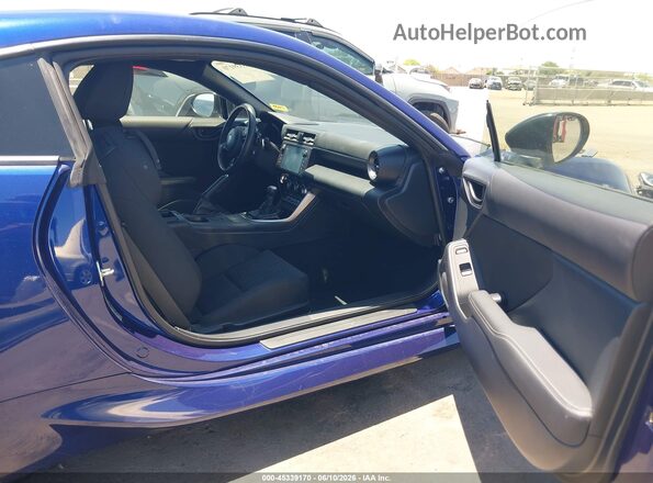 JF1ZNBC10P8760407 2023 TOYOTA GR86 Blue Front interior view