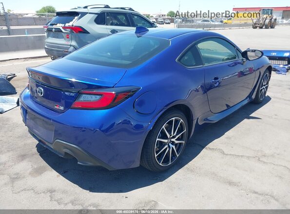 JF1ZNBC10P8760407 2023 TOYOTA GR86 Blue Rear right