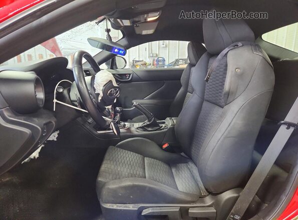 JF1ZNBC11N8754483 2022 TOYOTA GR86 Red Vista interior delantera