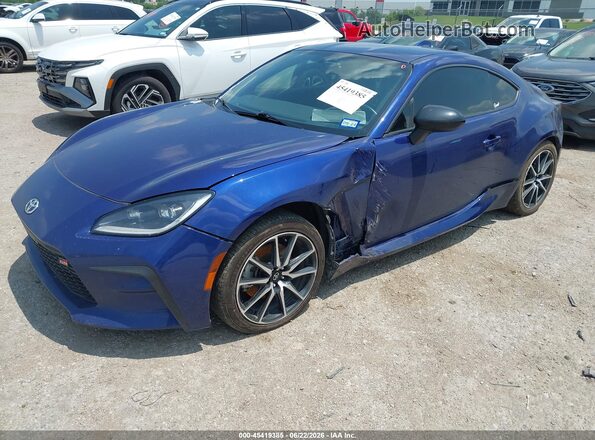 JF1ZNBC11P8751831 2023 TOYOTA GR86 Blue Vista frontal