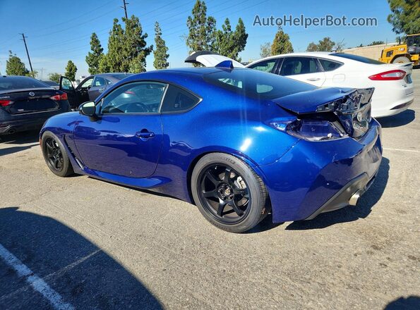 JF1ZNBC17N8757887 2022 TOYOTA GR86 Blue უკანა მარცხენა