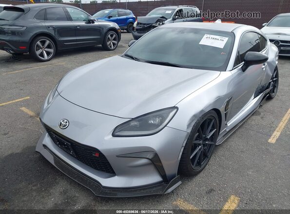 JF1ZNBE12P9761274 2023 TOYOTA GR86 Gray Front left
