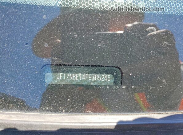 JF1ZNBE14P9765245 2023 TOYOTA GR Silver Widok naklejki z numerem VIN